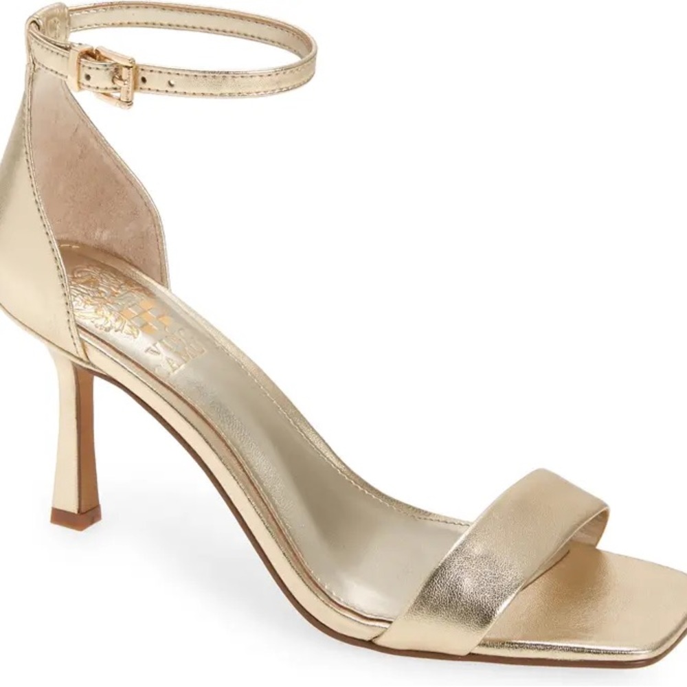 Vince Camuto Gold Heels